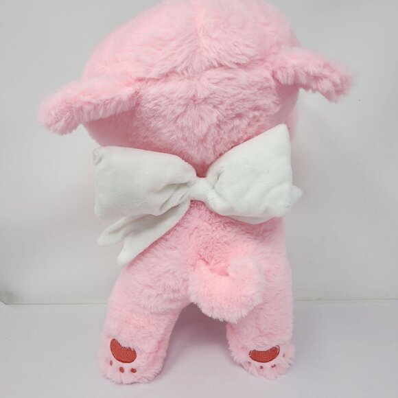 Inquisitor Master Miss Misa 14" Pink Winged Cat White Bow Plush Stuffed Animal T - Picture 7 of 7